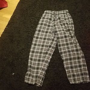 Plad pj pants